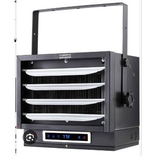 Thermo Sphere 10,000W Ceiling/Wall Construction Heater with Thermostat