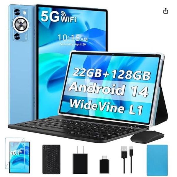 Biegedy B29 10.1-Inch Tablet PC with Blue Color Option