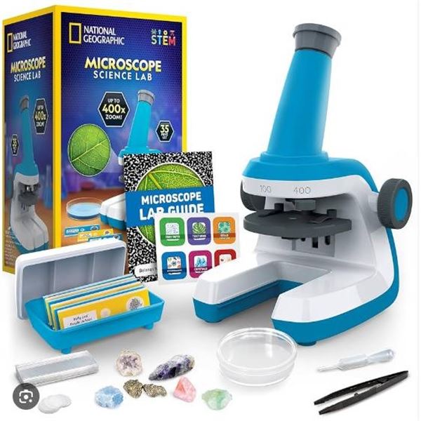 National Geographic Microscope Science Lab with Up to 400x Zoom