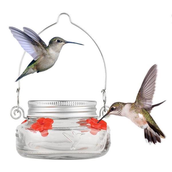 Nature’s Beach Hut Hummingbird Feeder Set of 6