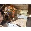 Image 2 : 8 Edwin M. Knowles Norman Rockwell Collector Plates with Certificates