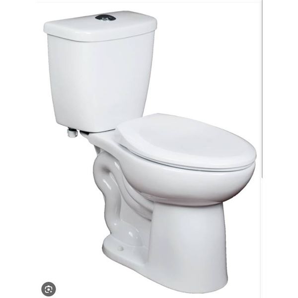 Water Ridge Two-Piece Toilet Model 2323032 with Dual Flush Technology