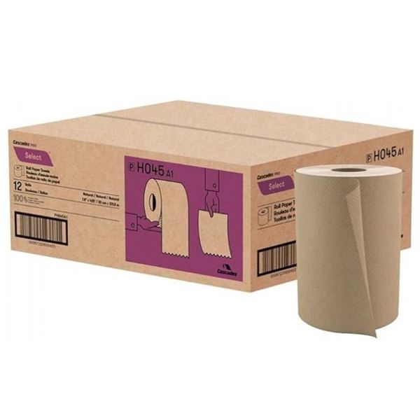 Cascades Pro Select H085B Roll Paper Towels, 6 Rolls
