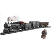 Image 1 : Blue R/C Rail Steam Train 2.4GHz Electric Toy for Ages 3+
