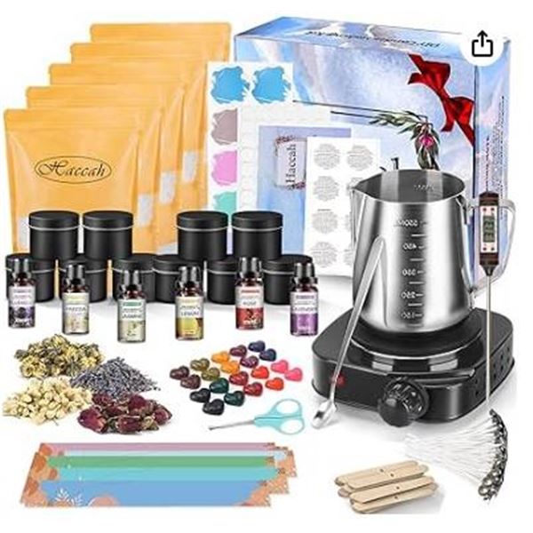 DIY Candle Making Kit With Electric Stove