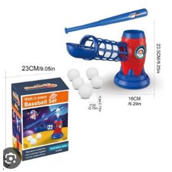 Walk in Space Baseball Set with Accessories, Multi-Player Game for Ages 3+