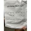 Image 4 : 50FT Construction String Lights 65W 8000LM Industrial Grade LED Work Light