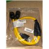 Image 1 : 3ft 30Amp L14-30P to Two L14-30R Electrical Splitter Cable
