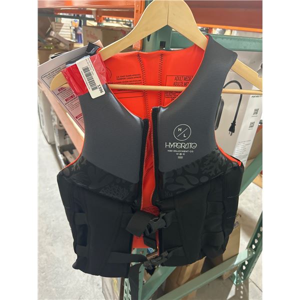 Hyperlite Wake Co. Adult Medium Life Vest, 91-102 cm Chest