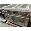 Image 1 : Thermador Pro Grand 48-inch Gas Range, model PRG486WDG With Double Oven and 6-Burner Cooktop