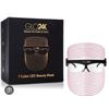 Image 1 : GLO24K 7-Color LED Beauty Mask With Gold Power Design