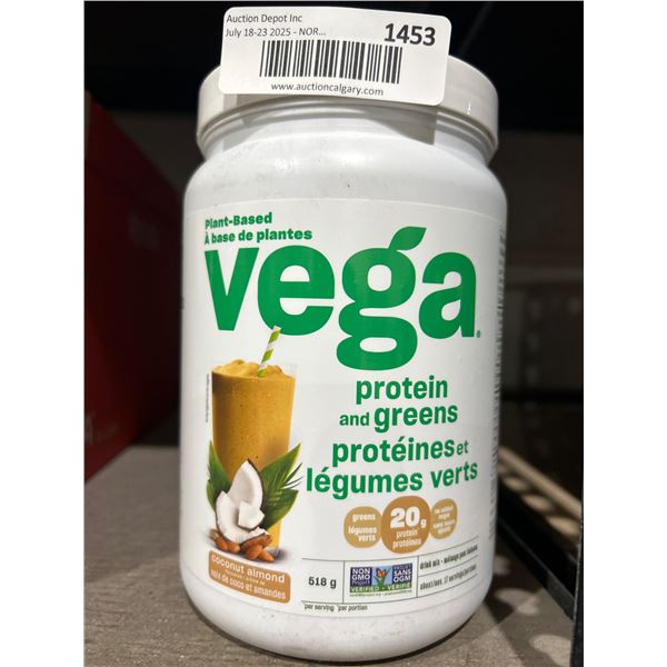 Vega Protein And Greens – Coconut Almond – 518 g