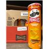 Image 2 : Pringles Cheddar Cheese Flavor 156g Can, Lot of 14