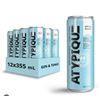 Image 1 : Atypique Non-Alcoholic Gin and Tonic, 12 x 355 mL Cans