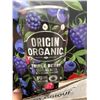 Image 3 : Case of 24 x 355ml Origin Organic Triple Berry Sparkling Water