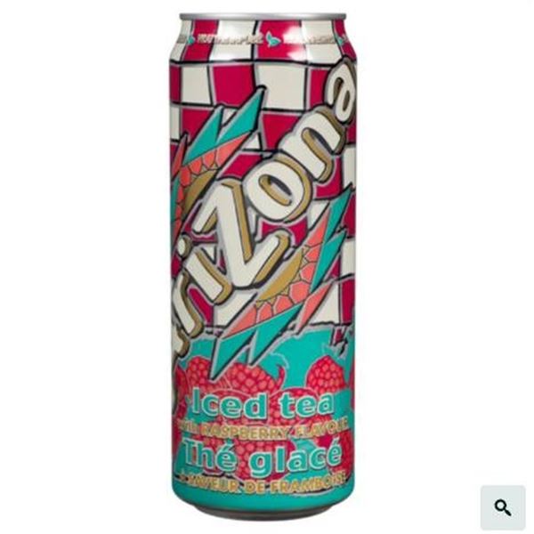 23 Arizona Iced Tea Raspberry Flavor 680ml Cans