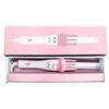 Image 1 : Pink and White Hair Curling Iron with Adjustable Heat Settings