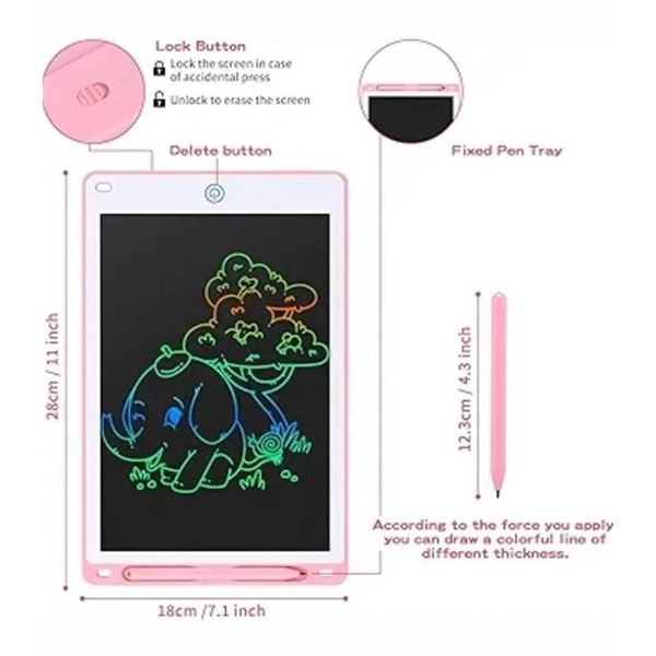 10-Inch LCD Writing Tablet with Stylus