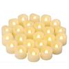 Image 1 : 24 LED Tea Light Candles with Warm White Light Output