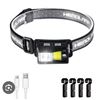 Image 1 : HL-GREY-BY12 Headlamp with Adjustable Strap and USB Cable