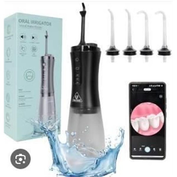 Oral Irrigator With Visual Water Flosser, 350 ml, for Android and iOS