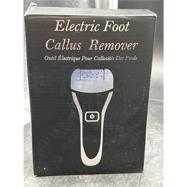 Electric Foot Callus Remover with LED Display and Three Heads