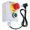 Image 1 : Emergency Stop Push Button Control Switch with Power Cord