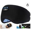 Image 1 : Musicozy Bluetooth Sleep Mask With Wireless Headphones, Black