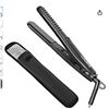 Image 1 : Lovani Mini Flat Iron Travel Size Nano Titanium Dual Voltage Portable Hair Flat Iron  0.5 Inch