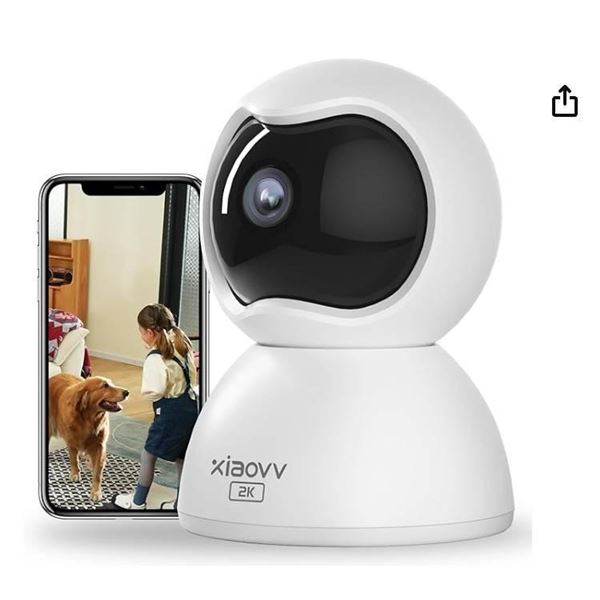 Xiaovv Kitten Camera 2K Q2 with PTZ and Infrared Vision