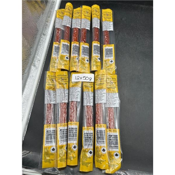 59th Street Food Co. Pepperoni Sticks, 12 x 50g Each