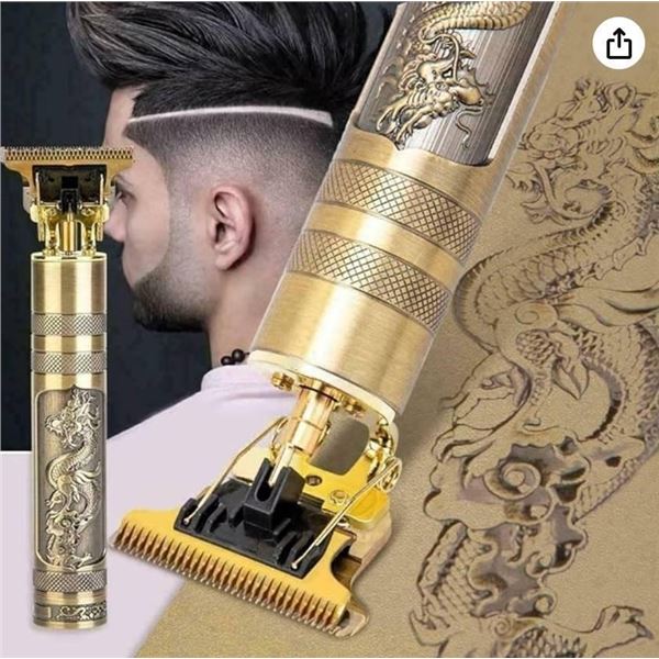 Vintage T9 Trimmer for Men Hair, Professional Cordless Beard and Hair Trimmer