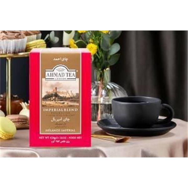 Ahmad Tea Imperial Blend Darjeeling and Assam Tea, 454g Loose Leaf