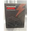 Image 2 : Poweroni Universal Charging Station Model TCS6-1A, 6-Port USB Charging Hub