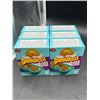 Image 2 : Lot of 6 Betty Crocker DunkAroos Vanilla Cookies And Rainbow Sprinkles Frosting, 6 Trays x 28g