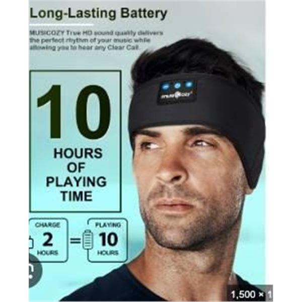 Music Cozy Wireless Sports Headwear for Music and Calls