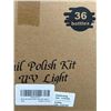 Image 4 : Jodsone Gel Nail Polish Kit With UV Light, 36 Bottles
