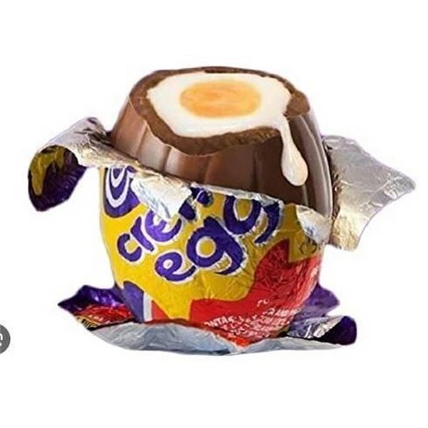 12 Cadbury Creme Eggs, 34g Each – Milk Chocolate With Soft Fondant Center
