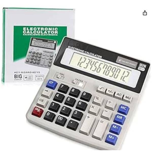 DS-200ML Electronic Calculator With Two-Way Power
