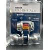 Image 2 : Weiser Essentials Satin Chrome SmartKey Entry Knob 91170-170