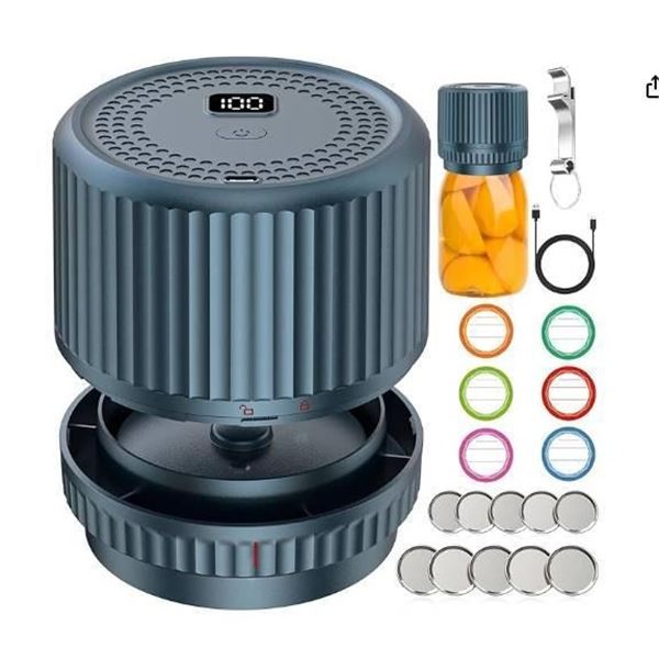 Smart Mason Jar Vacuum Sealer M12 With LED Display and Type-C Port