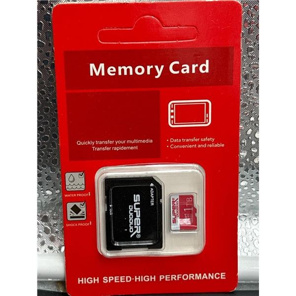 Super Memory Card 1TB With Adapter for Multimedia Devices