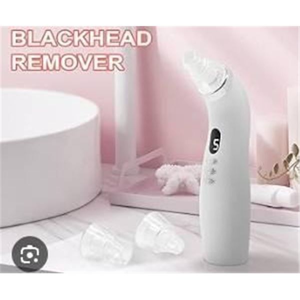 Blackhead Removal Device With Multiple Heads and LCD Display