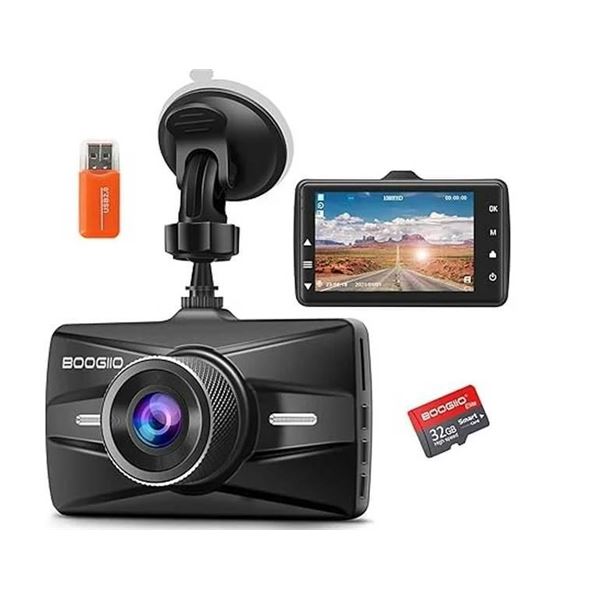 Boogio 1080P Full HD Car Driving Recorder Model DK-831 with Motion Detection
