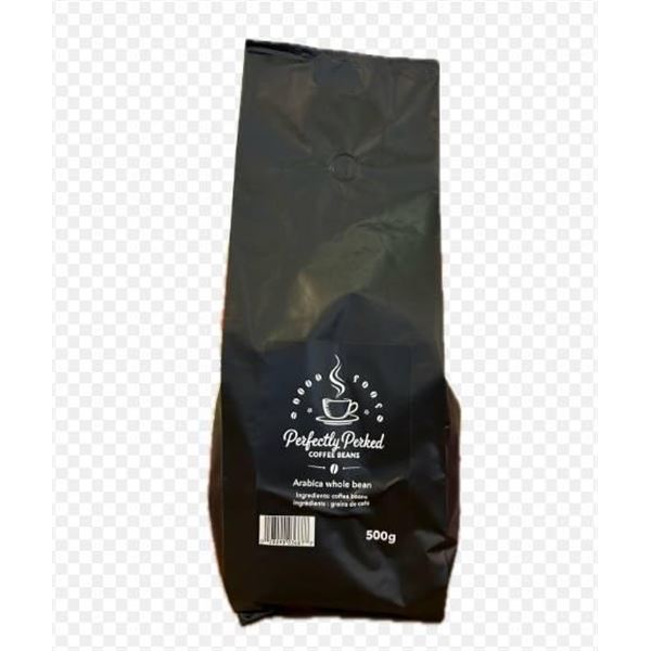 Perfectly Perked Coffee Beans, Arabica, 500g
