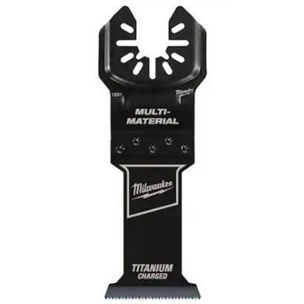 Milwaukee 48-90-1231 Multi-Material Blade, Titanium Coated, Universal Kit