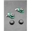 Image 2 : Two Replacement Joystick Modules with Thumbstick Caps for Game Controller