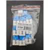 Image 5 : 4XEM Model 4XKJC6BL10PK Cat6 RJ45 Keystone Jack UTP 110-Type (Blue) – 10 Pack