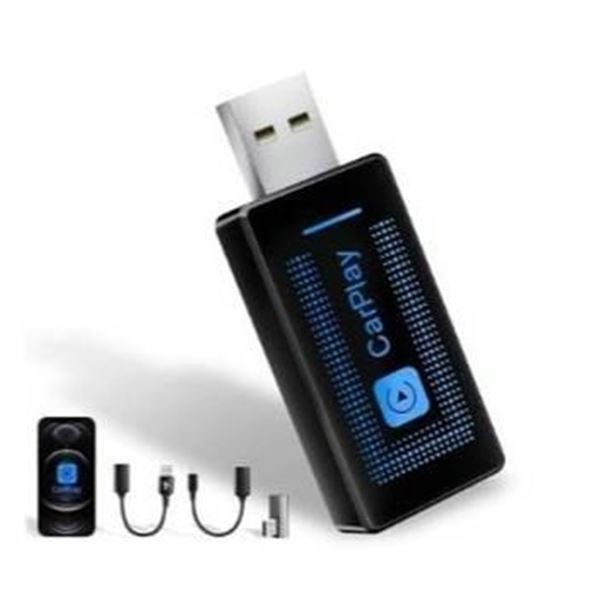 Wireless CarPlay Adapter for iPhone, USB CarPlay CLZ121-1