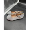 Image 1 : Girls’ Glitter Mary Jane Flats with Strap Closure Size 12